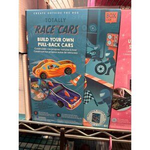 Totally Race Cars Build Your Own Pull-Back Cars Kit For Kids Ages 6+